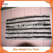 Nova Chinchila Design Rex Rabbit Fur Plate